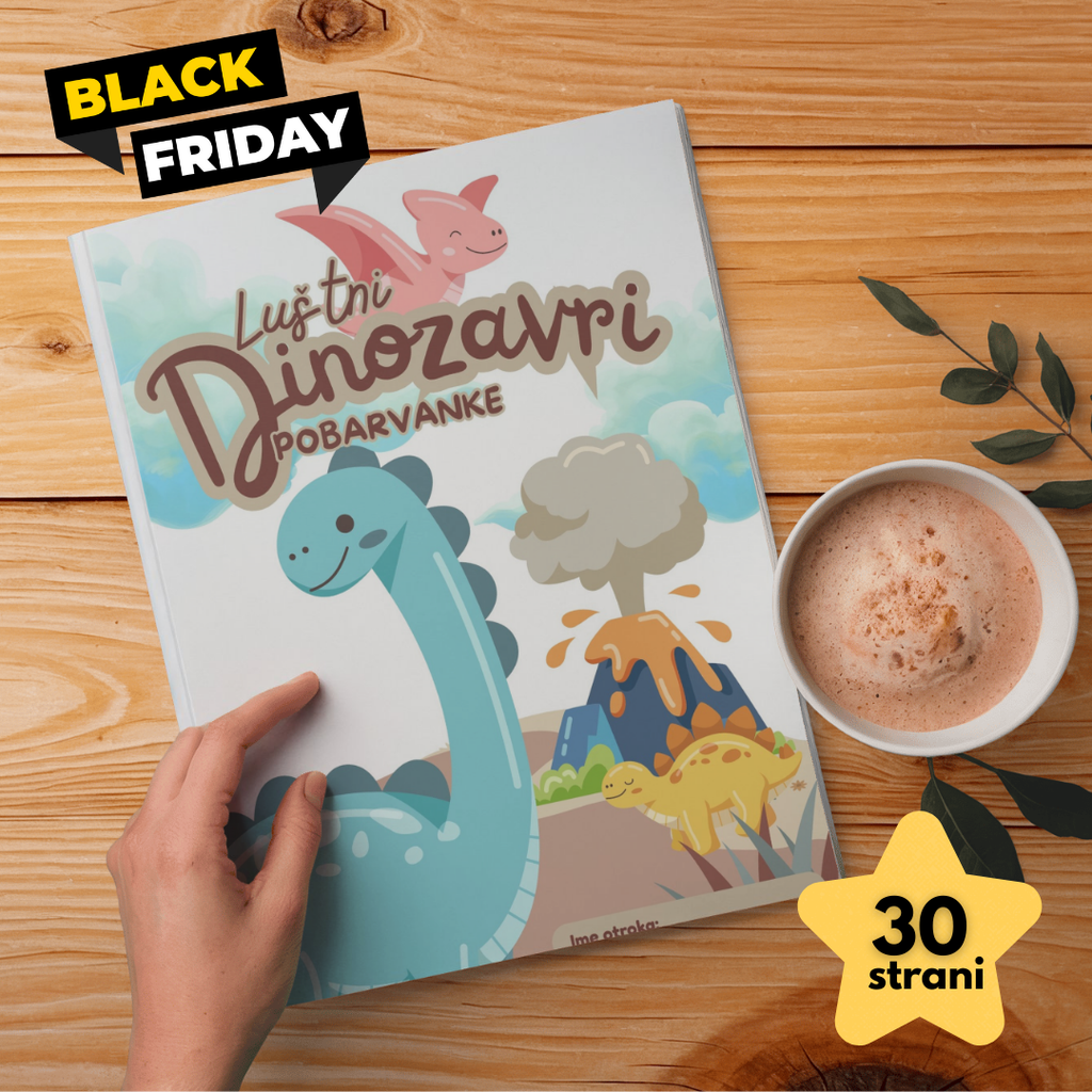 MEGA PAKET: Vse otroške pobarvanke v trgovini (260 strani + 10 strani aktivnosti + presenečenje za mamico) - POBARVANKE