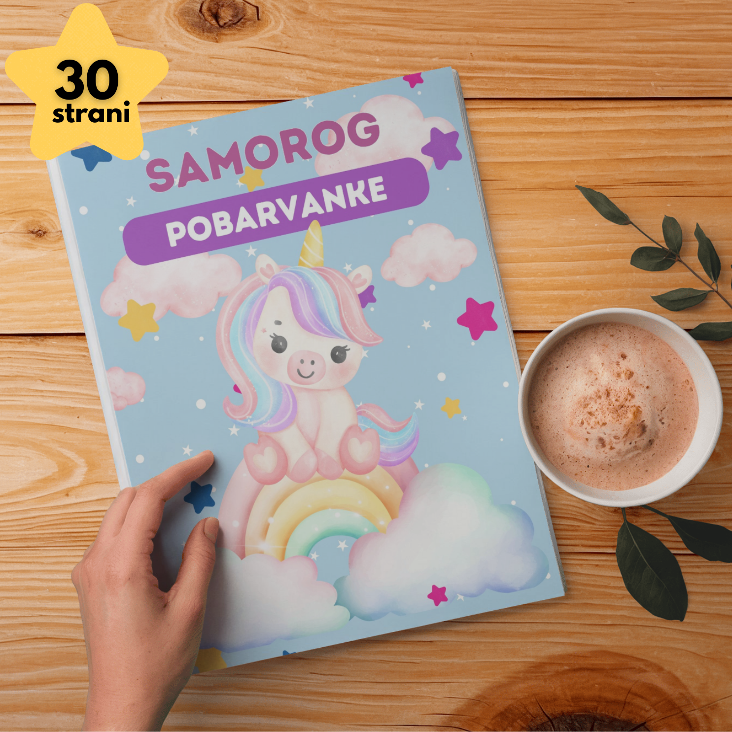Pobarvanke samorog