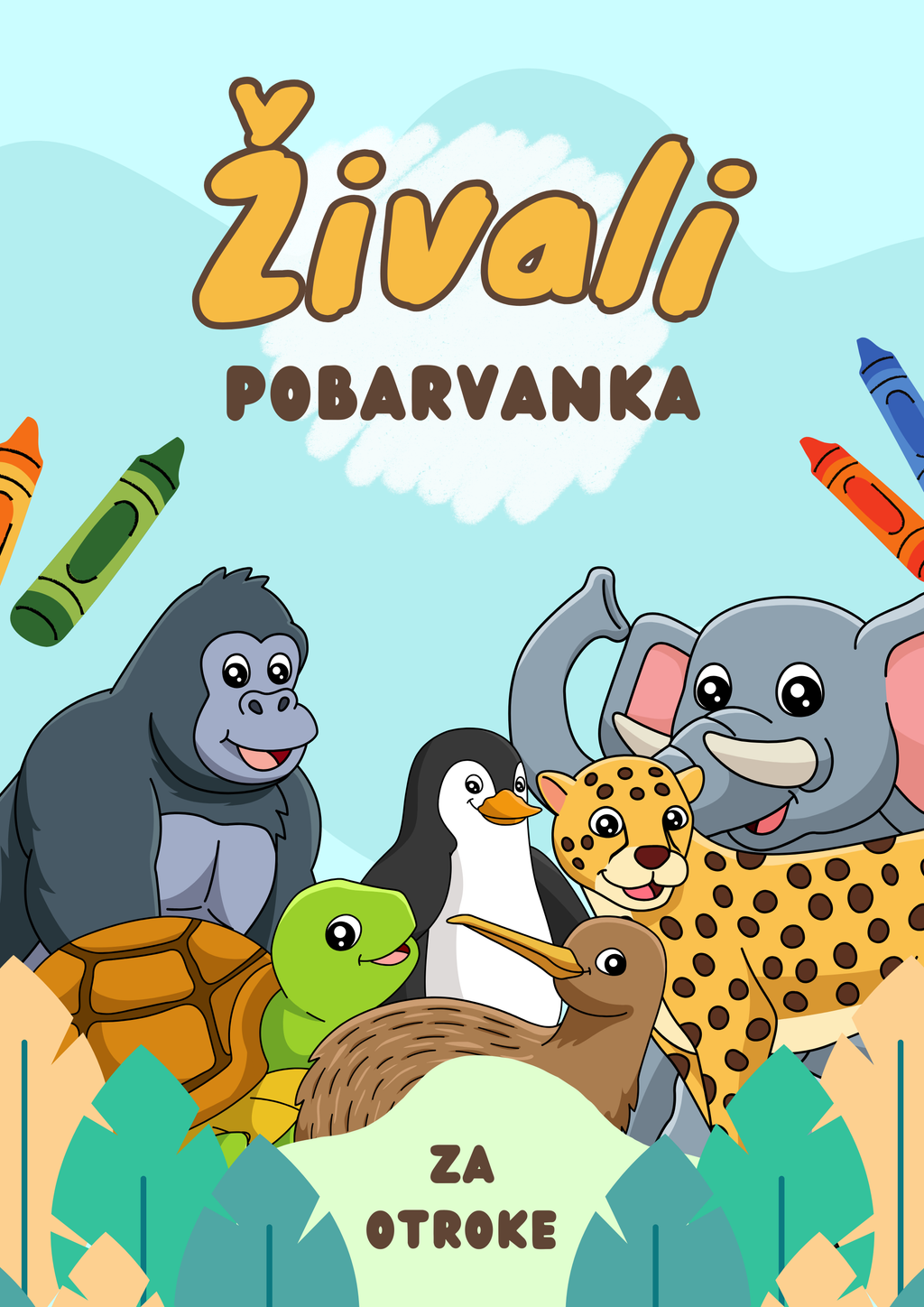 Pobarvanke živali - POBARVANKE