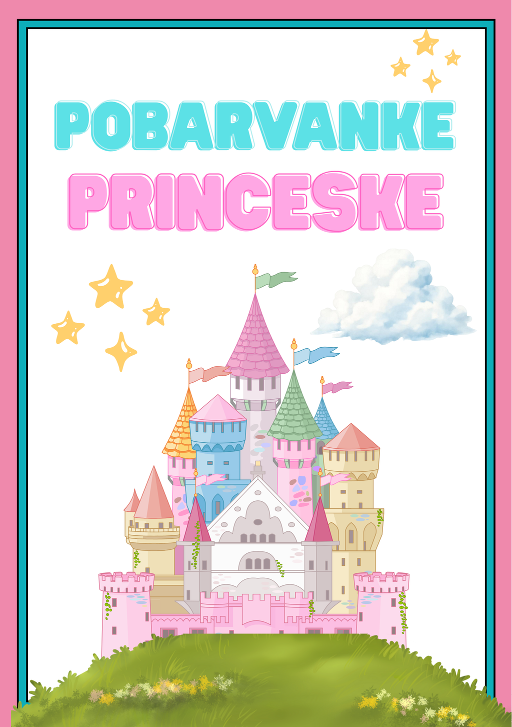 Pobarvanke Princeske - POBARVANKE