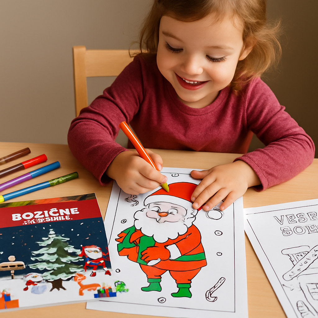 Božične pobarvanke